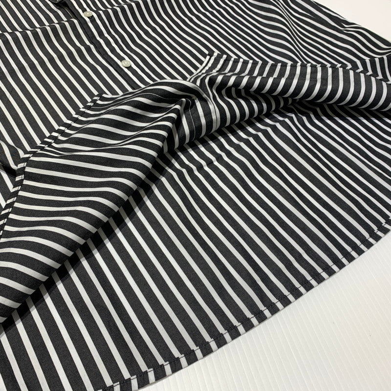 【中古品】【メンズ】 Supreme シュプリーム STRIPE L/S SHIRT ストライプ ロングスリーブ シャツ 長袖 トップス 149-260613-ko-14-tei サイズ：XL カラー：ブラック 万代Net店