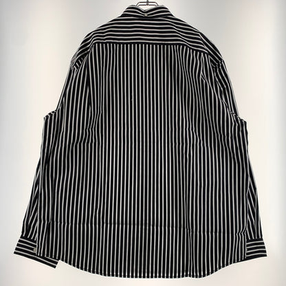 【中古品】【メンズ】 Supreme シュプリーム STRIPE L/S SHIRT ストライプ ロングスリーブ シャツ 長袖 トップス 149-260613-ko-14-tei サイズ：XL カラー：ブラック 万代Net店