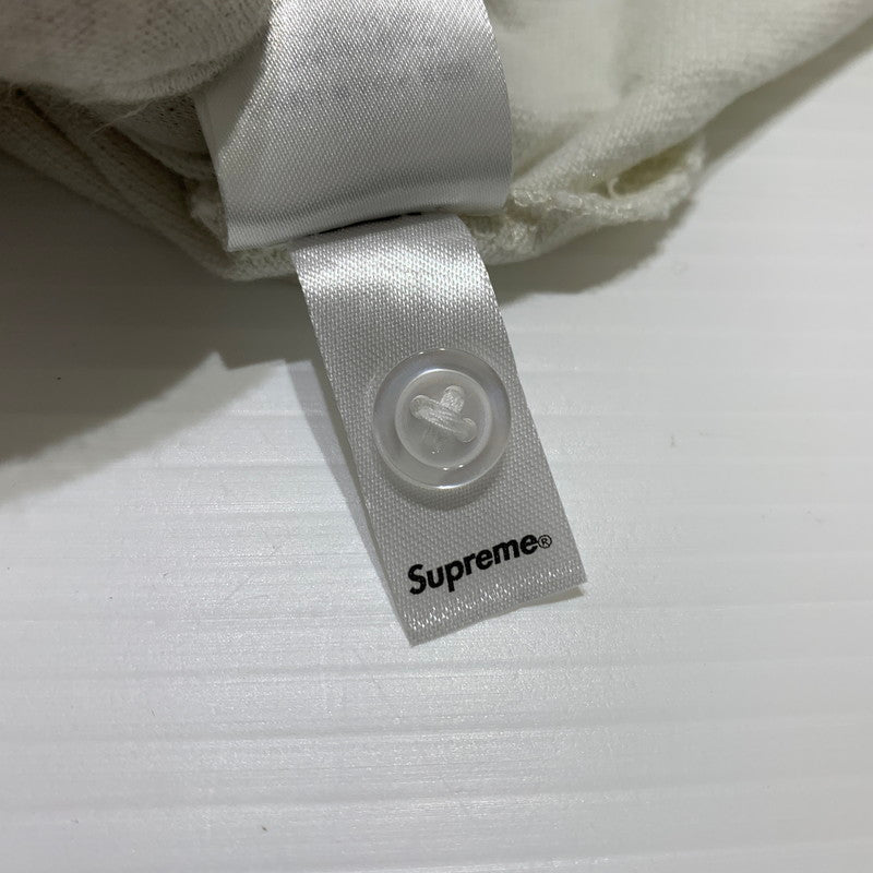 【中古品】【メンズ】 Supreme シュプリーム THE GREAT CHINA WALL DRAGON POLO グレート チャイナ ウォール ドラゴン ポロ 半袖 トップス 149-260613-ko-15-tei サイズ：XL カラー：ホワイト 万代Net店