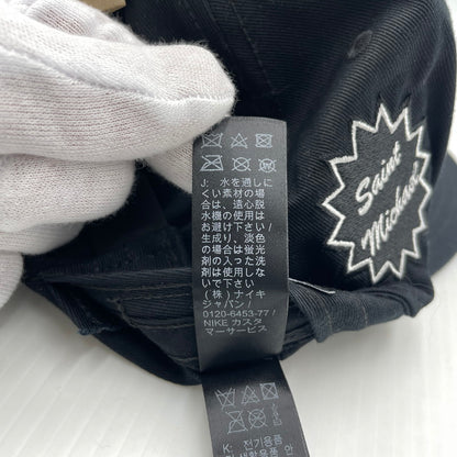 【中古品】【メンズ】 NIKE ナイキ × SAINT Mxxxxxx セント マイケル 別注 コラボ JORDAN PRO S FB STM CAP IO7950-010 ジョーダン プロ 帽子 ベースボールキャップ 185-260809-ko-08-tei カラー：ブラック 万代Net店