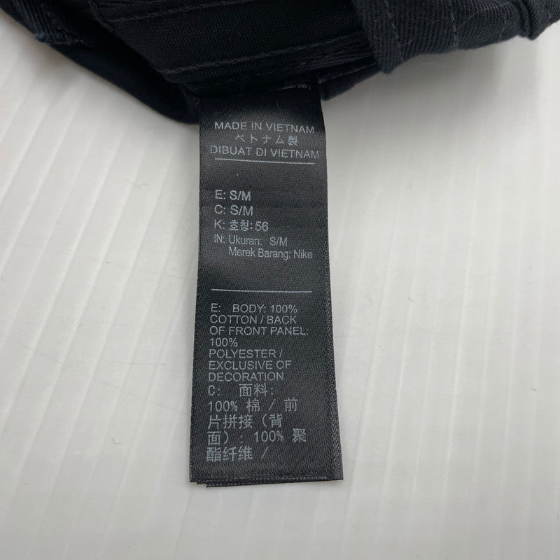【中古品】【メンズ】 NIKE ナイキ × SAINT Mxxxxxx セント マイケル 別注 コラボ JORDAN PRO S FB STM CAP IO7950-010 ジョーダン プロ 帽子 ベースボールキャップ 185-260809-ko-08-tei カラー：ブラック 万代Net店