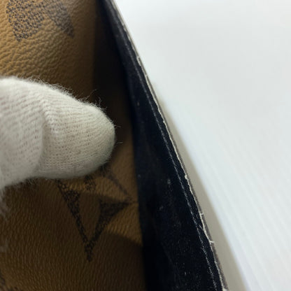 【中古品】【メンズ】 LOUIS VUITTON ルイ・ヴィトン M80726 モノグラム ジャイアント リバース ポルトフォイユ サラ 財布 長財布 ロングウォレット 179-260613-ko-05-tei カラー：ブラウン 万代Net店