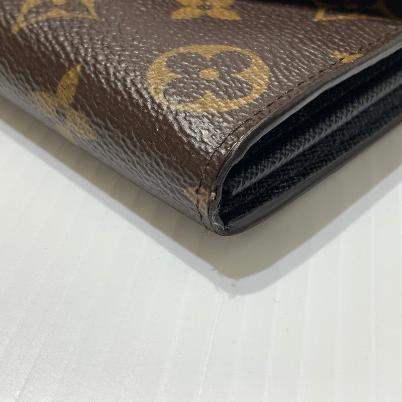 【中古品】【メンズ】 LOUIS VUITTON ルイ・ヴィトン M80726 モノグラム ジャイアント リバース ポルトフォイユ サラ 財布 長財布 ロングウォレット 179-260613-ko-05-tei カラー：ブラウン 万代Net店