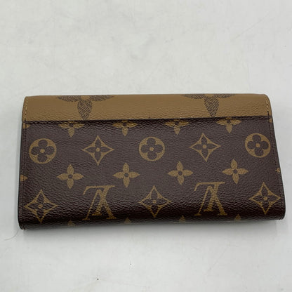 【中古品】【メンズ】 LOUIS VUITTON ルイ・ヴィトン M80726 モノグラム ジャイアント リバース ポルトフォイユ サラ 財布 長財布 ロングウォレット 179-260613-ko-05-tei カラー：ブラウン 万代Net店