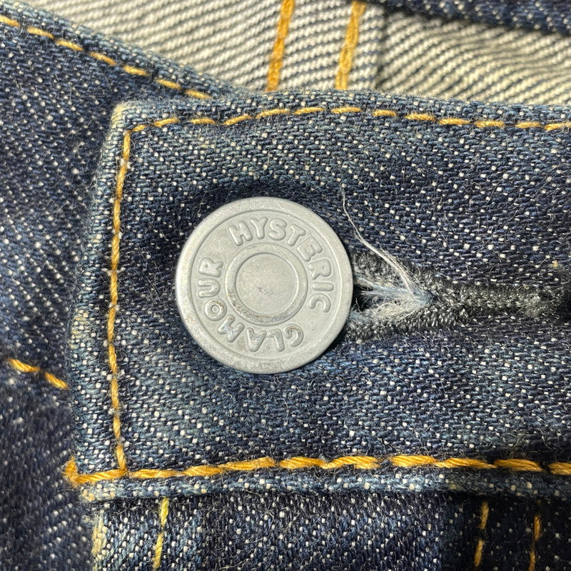 【中古品】【メンズ】 HYSTERIC GLAMOUR ヒステリックグラマー DENIM PANTS MADE IN JAPAN 0243AP12 デニムパンツ 日本製 ジーンズ 151-260617-ss-06-tei サイズ：31 カラー：インディゴ 万代Net店