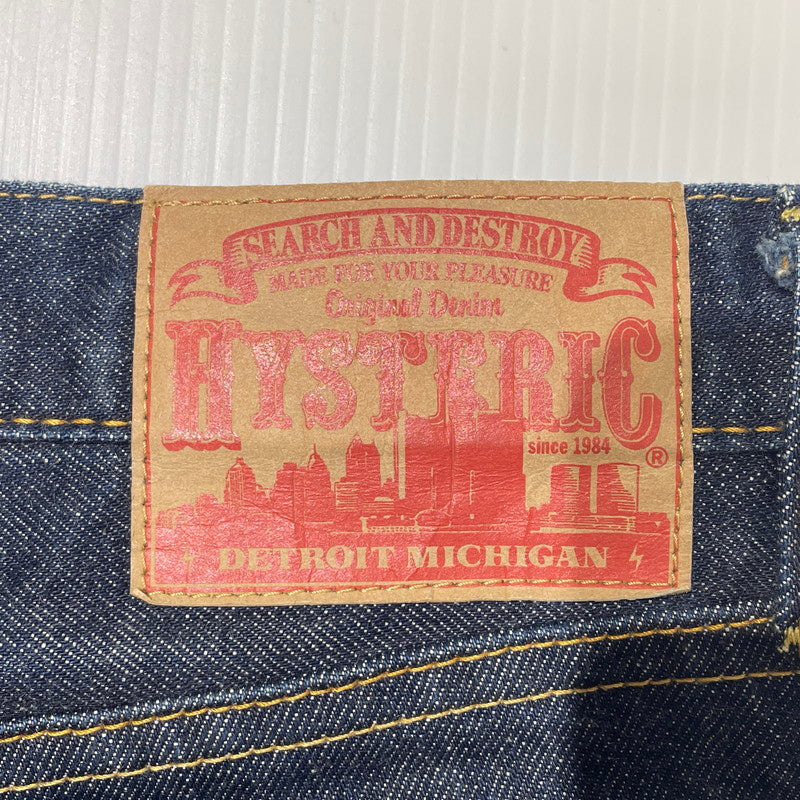 【中古品】【メンズ】 HYSTERIC GLAMOUR ヒステリックグラマー DENIM PANTS MADE IN JAPAN 0243AP12 デニムパンツ 日本製 ジーンズ 151-260617-ss-06-tei サイズ：31 カラー：インディゴ 万代Net店