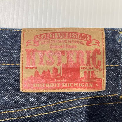 【中古品】【メンズ】 HYSTERIC GLAMOUR ヒステリックグラマー DENIM PANTS MADE IN JAPAN 0243AP12 デニムパンツ 日本製 ジーンズ 151-260617-ss-06-tei サイズ：31 カラー：インディゴ 万代Net店