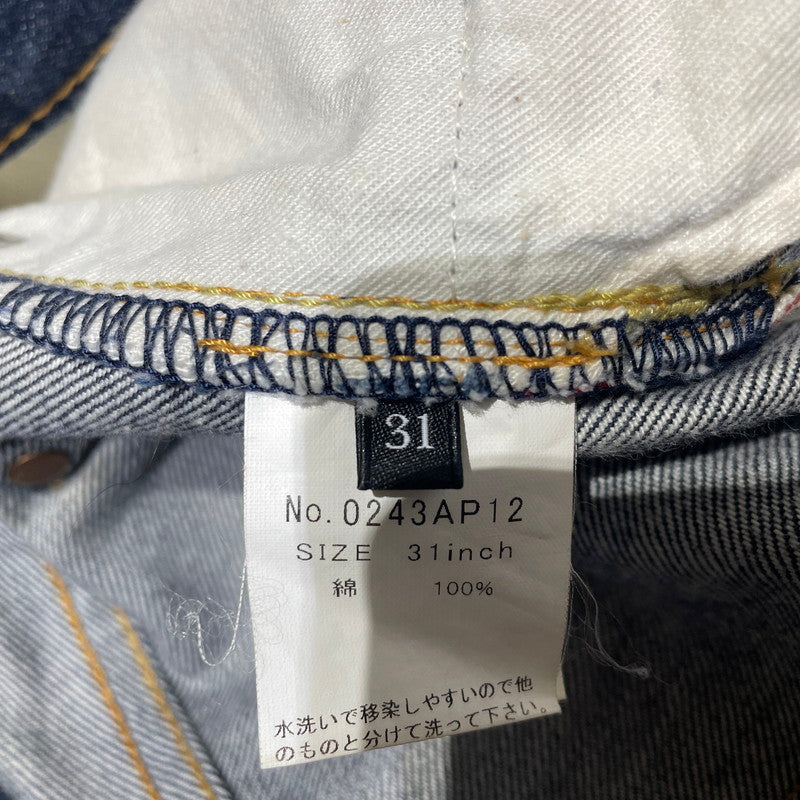 【中古品】【メンズ】 HYSTERIC GLAMOUR ヒステリックグラマー DENIM PANTS MADE IN JAPAN 0243AP12 デニムパンツ 日本製 ジーンズ 151-260617-ss-06-tei サイズ：31 カラー：インディゴ 万代Net店