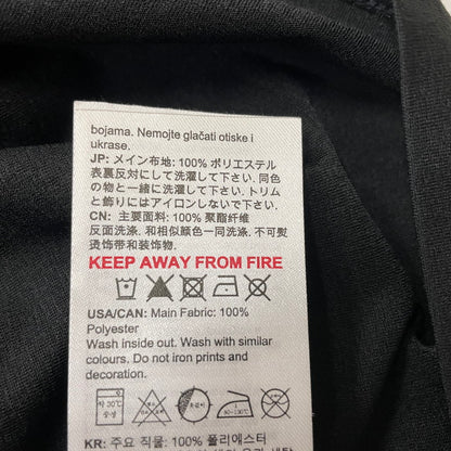 【中古品】【メンズ】 MAMMUT マムート QD LOGO PRINT L/S TEE 1016-01030 キューディ ロゴ プリント ロングスリーブ Tシャツ 長袖 トップス 144-260714-sa-04-tei サイズ：XL カラー：ブラック 万代Net店