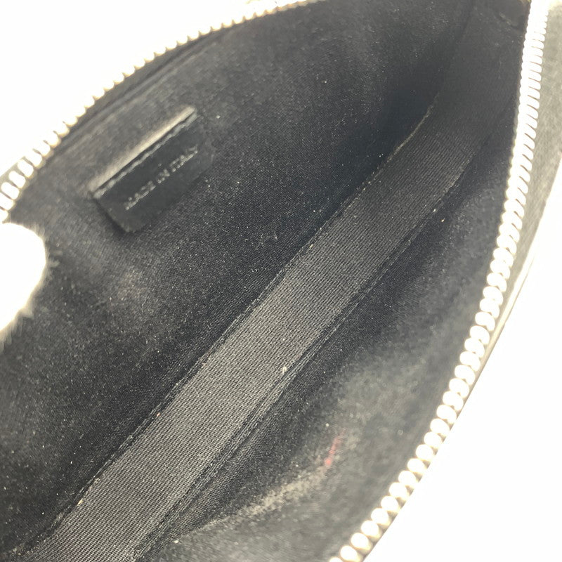 【中古品】【メンズ/レディース】 CELINE セリーヌ ホリゾンタル ポーチ ショルダーバッグ クロスボディ トリオンフキャンバス カバン 180-260615-ko-05-tei カラー：ブラック 万代Net店