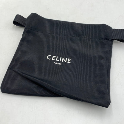 【中古品】【メンズ/レディース】 CELINE セリーヌ トリオンフ キーリング付き コインケース 財布 カードケース 182-260615-ko-02-tei カラー：ブラウン系 万代Net店