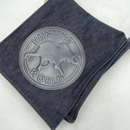 【中古品】【メンズ】 HUNTING WORLD ハンティングワールド DENIM SHOULDER BAG デニム ショルダーバッグ カバン 188-260809-nm-53-tei カラー：ネイビー 万代Net店