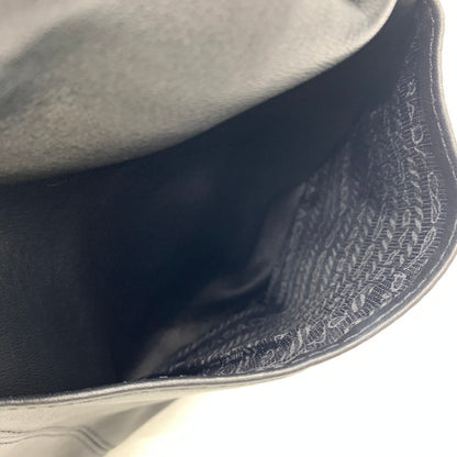 【現状渡し品】【メンズ】 PRADA プラダ MESSENGER LEATHER BAG メッセンジャー レザー バッグ カバン ショルダーバッグ 180-260615-ko-03-tei カラー：ブラック 万代Net店