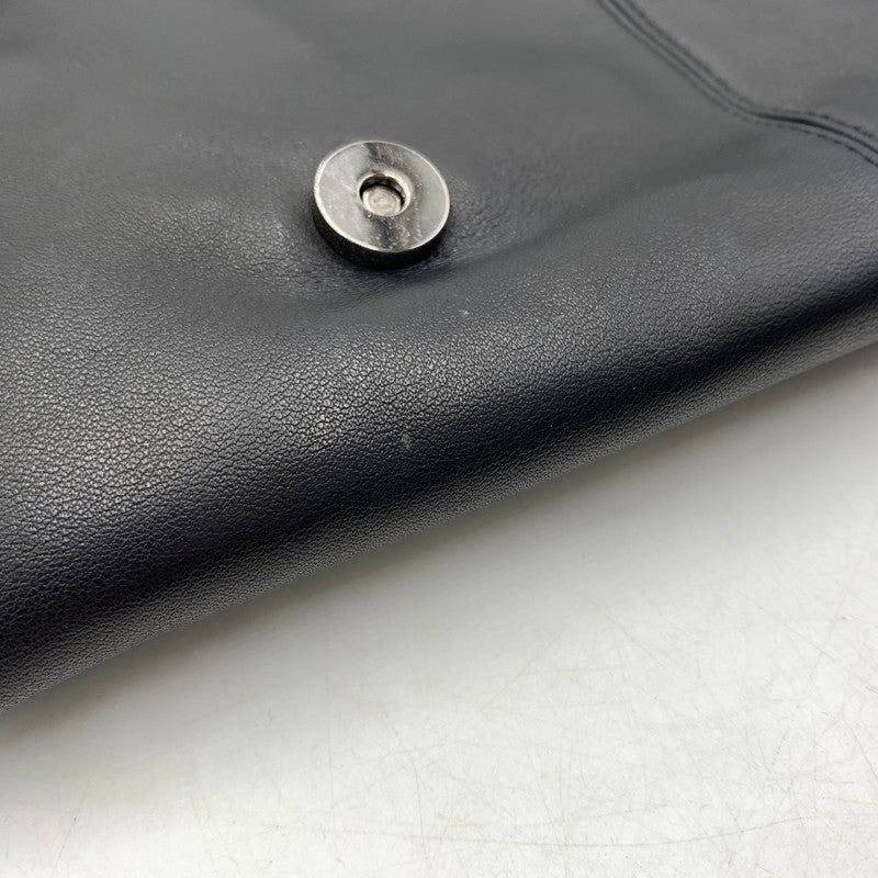【現状渡し品】【メンズ】 PRADA プラダ MESSENGER LEATHER BAG メッセンジャー レザー バッグ カバン ショルダーバッグ 180-260615-ko-03-tei カラー：ブラック 万代Net店