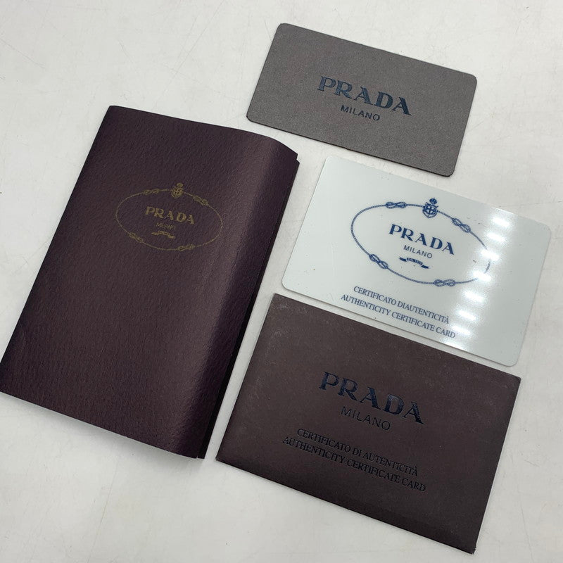 【現状渡し品】【メンズ】 PRADA プラダ MESSENGER LEATHER BAG メッセンジャー レザー バッグ カバン ショルダーバッグ 180-260615-ko-03-tei カラー：ブラック 万代Net店