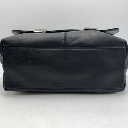【現状渡し品】【メンズ】 PRADA プラダ MESSENGER LEATHER BAG メッセンジャー レザー バッグ カバン ショルダーバッグ 180-260615-ko-03-tei カラー：ブラック 万代Net店