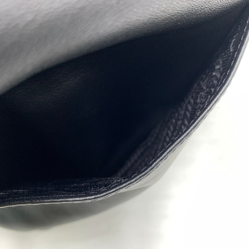 【現状渡し品】【メンズ】 PRADA プラダ MESSENGER LEATHER BAG メッセンジャー レザー バッグ カバン ショルダーバッグ 180-260615-ko-03-tei カラー：ブラック 万代Net店