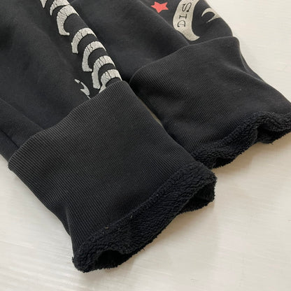 【中古品】【メンズ】 ED HARDY エドハーディー ZIP UP HOODIE 014-017555 ジップアップ フーディ 長袖 トップス パーカー 145-260616-yo-04-tei サイズ：不明 カラー：ブラック 万代Net店
