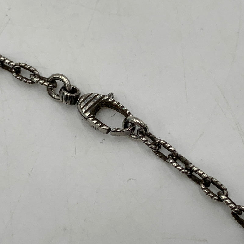 【中古品】【メンズ/レディース】 GUCCI グッチ インターロッキングG ネックレス アラベスク アクセサリー ペンダント Ag925 182-260615-ko-01-tei カラー：シルバー 万代Net店