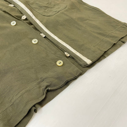 【現状渡し品】【メンズ】 TOWNCRAFT タウンクラフト 60's OPENCOLLAR S/S SHIRT VINTAGE 60年代 オープンカラー ショートスリーブ シャツ 半袖 トップス ヴィンテージ 145-260616-yo-03-tei サイズ：M カラー：グリーン 万代Net店