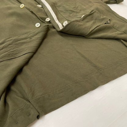 【現状渡し品】【メンズ】 TOWNCRAFT タウンクラフト 60's OPENCOLLAR S/S SHIRT VINTAGE 60年代 オープンカラー ショートスリーブ シャツ 半袖 トップス ヴィンテージ 145-260616-yo-03-tei サイズ：M カラー：グリーン 万代Net店