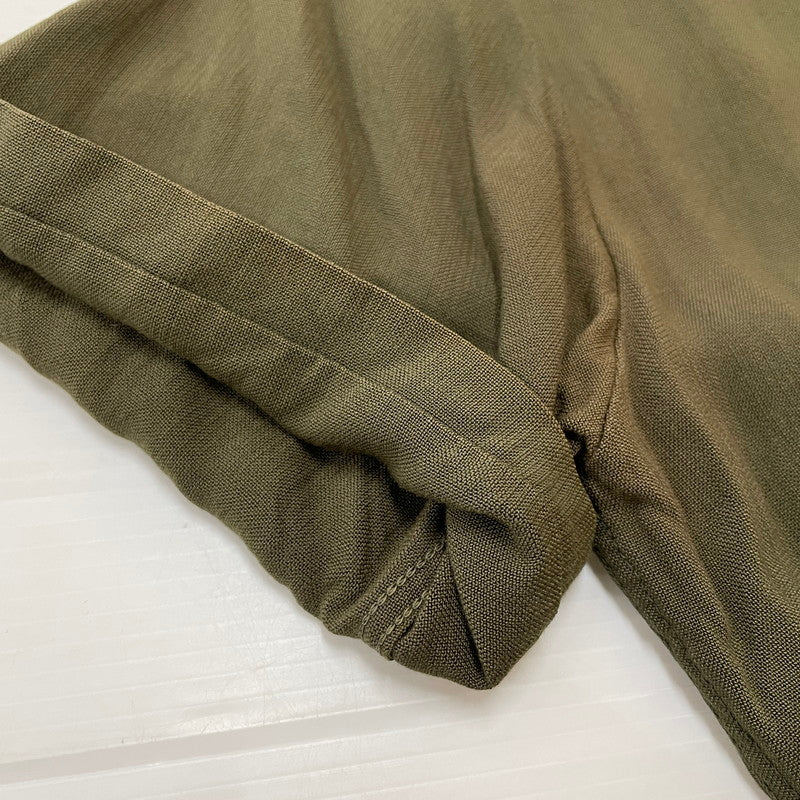【現状渡し品】【メンズ】 TOWNCRAFT タウンクラフト 60's OPENCOLLAR S/S SHIRT VINTAGE 60年代 オープンカラー ショートスリーブ シャツ 半袖 トップス ヴィンテージ 145-260616-yo-03-tei サイズ：M カラー：グリーン 万代Net店