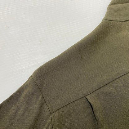 【現状渡し品】【メンズ】 TOWNCRAFT タウンクラフト 60's OPENCOLLAR S/S SHIRT VINTAGE 60年代 オープンカラー ショートスリーブ シャツ 半袖 トップス ヴィンテージ 145-260616-yo-03-tei サイズ：M カラー：グリーン 万代Net店