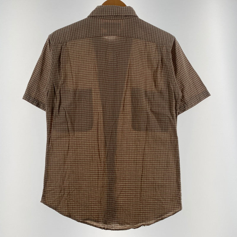 【中古品】【メンズ】 POLO by RALPH LAUREN ポロバイラルフローレン COLLIER CHECK S/S SHIRT コリアー チェック ショートスリーブシャツ 半袖トップス 145-260704-ss-01-tei サイズ：XL カラー：ブラウン 万代Net店