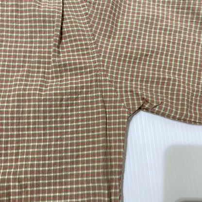 【中古品】【メンズ】 POLO by RALPH LAUREN ポロバイラルフローレン COLLIER CHECK S/S SHIRT コリアー チェック ショートスリーブシャツ 半袖トップス 145-260704-ss-01-tei サイズ：XL カラー：ブラウン 万代Net店