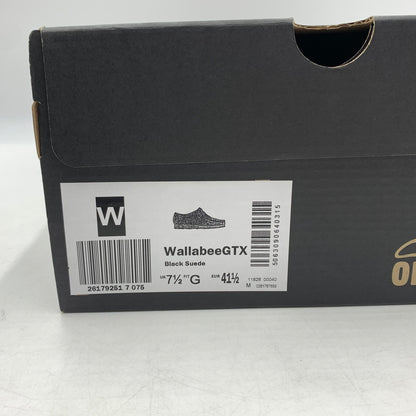 【中古品】【メンズ】 Clarks クラークス WALLABEE GTX BOOTS 26179251 ワラビー ブーツ 靴 ゴアテックス ビブラムソール 164-260615-ko-06-tei サイズ：UK7.5 カラー：ブラック 万代Net店