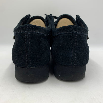 【中古品】【メンズ】 Clarks クラークス WALLABEE GTX BOOTS 26179251 ワラビー ブーツ 靴 ゴアテックス ビブラムソール 164-260615-ko-06-tei サイズ：UK7.5 カラー：ブラック 万代Net店