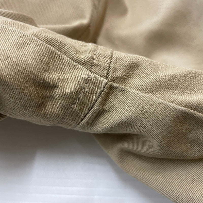 【現状渡し品】【メンズ】 POLO RALPH LAUREN ポロ ラルフローレン 90’ｓ HARRINGTON JACKET 90年代 ハリントン ジャケット アウター 147-260614-sa-05-tei サイズ：XL カラー：ベージュ 万代Net店