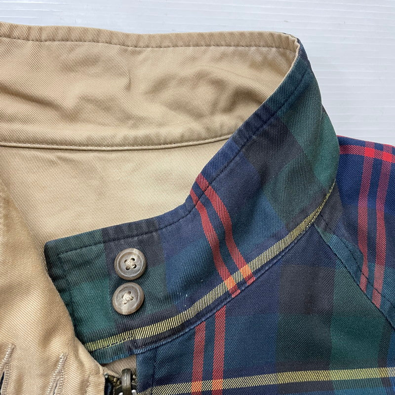 【現状渡し品】【メンズ】 POLO RALPH LAUREN ポロ ラルフローレン 90’ｓ HARRINGTON JACKET 90年代 ハリントン ジャケット アウター 147-260614-sa-05-tei サイズ：XL カラー：ベージュ 万代Net店