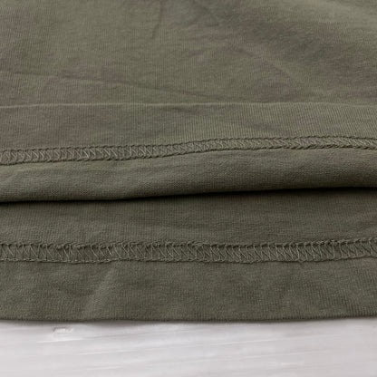 【中古品】【メンズ】 MAISON KITSUNE メゾン キツネ HANDWRITING COMFORT TEE MM00126KJ7025 ハンドライティング コンフォート Tシャツ 半袖 トップス 141-260614-sa-01-tei サイズ：XS カラー：カーキ 万代Net店