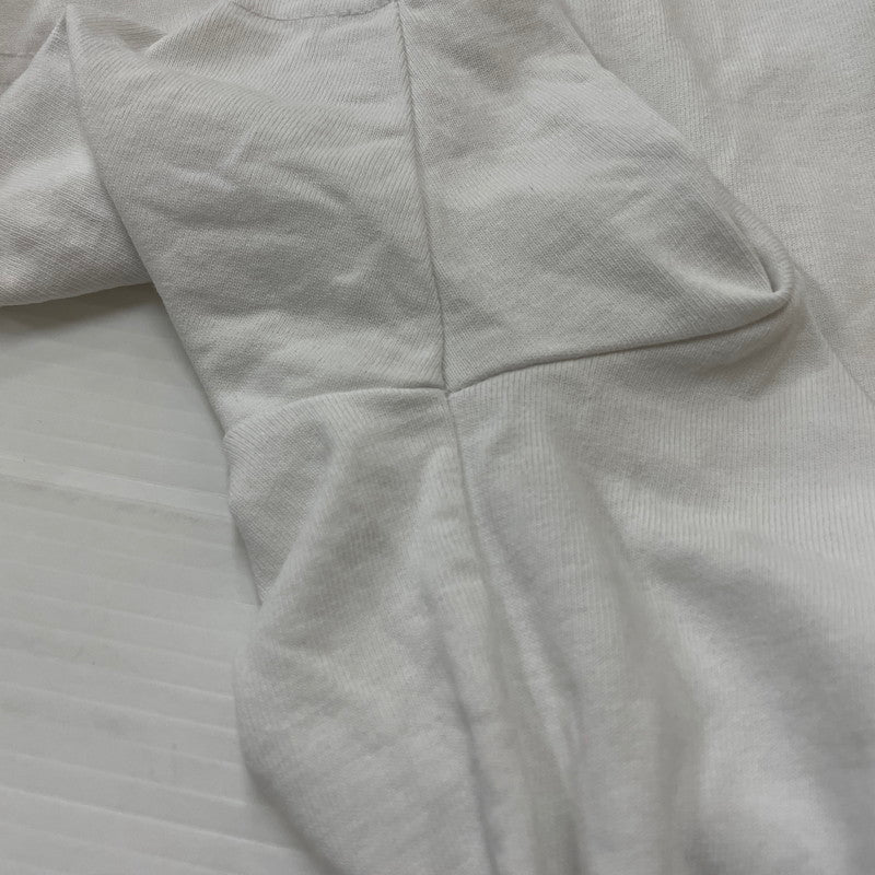 【中古品】【メンズ】 MAISON KITSUNE メゾン キツネ HANDWRITING TEE MM00126KJ7025 ハンドライティング コンフォート Tシャツ 半袖 トップス 141-260614-sa-04-tei サイズ：XS カラー：ホワイト 万代Net店