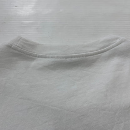 【中古品】【メンズ】 MAISON KITSUNE メゾン キツネ HANDWRITING TEE MM00126KJ7025 ハンドライティング コンフォート Tシャツ 半袖 トップス 141-260614-sa-04-tei サイズ：XS カラー：ホワイト 万代Net店