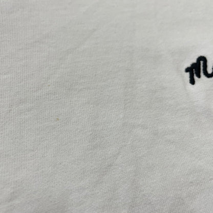 【中古品】【メンズ】 MAISON KITSUNE メゾン キツネ HANDWRITING TEE MM00126KJ7025 ハンドライティング コンフォート Tシャツ 半袖 トップス 141-260614-sa-04-tei サイズ：XS カラー：ホワイト 万代Net店