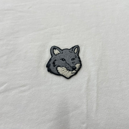 【中古品】【メンズ】 MAISON KITSUNE メゾン キツネ FOX HEAD PM00108KJ7025 フォックスヘッド Tシャツ 半袖 トップス 141-260614-sa-03-tei サイズ：XS カラー：ホワイト 万代Net店
