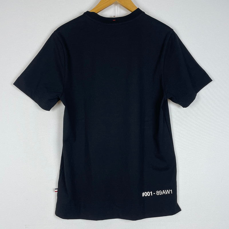 【中古品】【メンズ】 MONCLER モンクレール GRENOBLE TEE L10978C00017 グルノーブル Ｔシャツ 半袖 トップス 141-260614-sa-02-tei サイズ：S カラー：ブラック 万代Net店