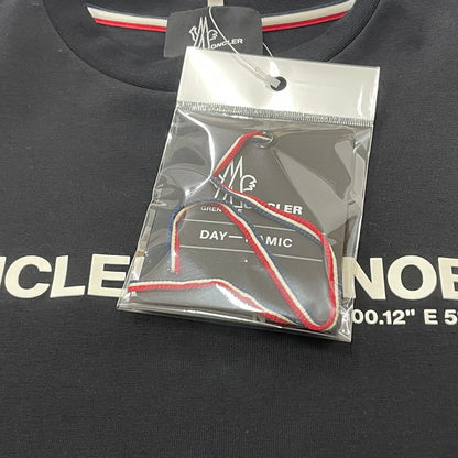 【中古品】【メンズ】 MONCLER モンクレール GRENOBLE TEE L10978C00017 グルノーブル Ｔシャツ 半袖 トップス 141-260614-sa-02-tei サイズ：S カラー：ブラック 万代Net店