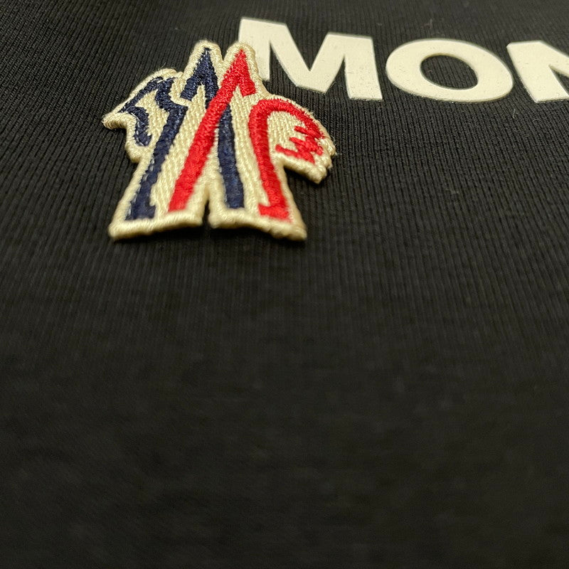 【中古品】【メンズ】 MONCLER モンクレール GRENOBLE TEE L10978C00017 グルノーブル Ｔシャツ 半袖 トップス 141-260614-sa-02-tei サイズ：S カラー：ブラック 万代Net店