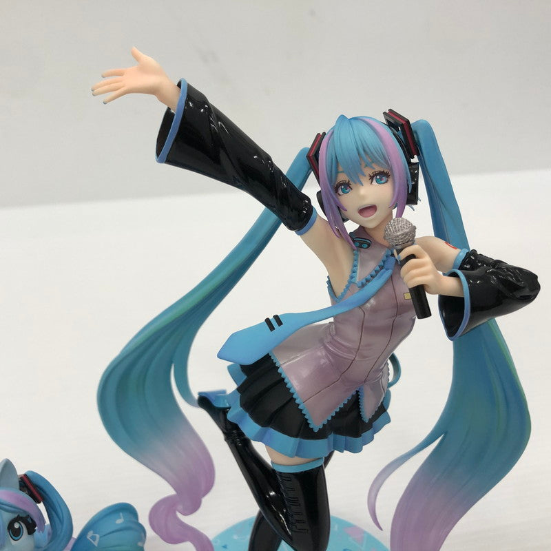 【中古品】 初音ミク feat. MY LITTLE PONY美少女 1/7 フィギュア コトブキヤ 053-260715-tei 万代Net店