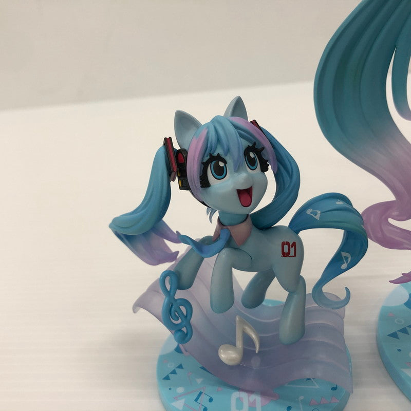 【中古品】 初音ミク feat. MY LITTLE PONY美少女 1/7 フィギュア コトブキヤ 053-260715-tei 万代Net店