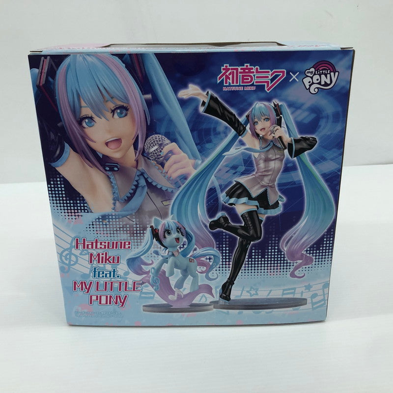 【中古品】 初音ミク feat. MY LITTLE PONY美少女 1/7 フィギュア コトブキヤ 053-260715-tei 万代Net店
