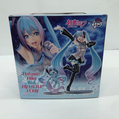 【中古品】 初音ミク feat. MY LITTLE PONY美少女 1/7 フィギュア コトブキヤ 053-260715-tei 万代Net店
