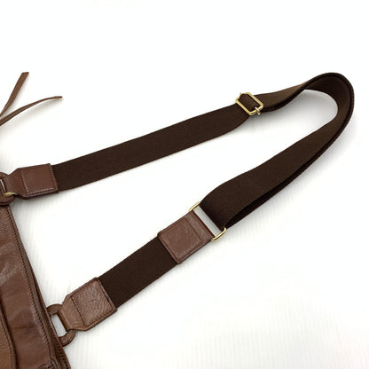 【中古品】【メンズ】 Vivienne Westwood ヴィヴィアン・ウエストウッド ORB SHOULDER BAG オーブ ショルダーバッグ カバン レザーバッグ 188-260723-ko-04-tei カラー：ブラウン 万代Net店