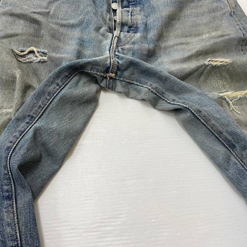 【現状渡し品】【メンズ】 LEVI'S リーバイス 501XX DENIM PANTS 55501-0014 501ダブルエックス デニムパンツ ボトムス 1955年 モデル 復刻 ジーンズ 156-260614-sa-08-tei サイズ：36 カラー：インディゴ 万代Net店