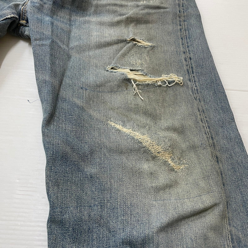 【現状渡し品】【メンズ】 LEVI'S リーバイス 501XX DENIM PANTS 55501-0014 501ダブルエックス デニムパンツ ボトムス 1955年 モデル 復刻 ジーンズ 156-260614-sa-08-tei サイズ：36 カラー：インディゴ 万代Net店