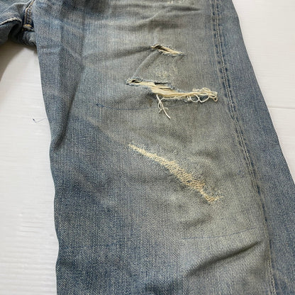 【現状渡し品】【メンズ】 LEVI'S リーバイス 501XX DENIM PANTS 55501-0014 501ダブルエックス デニムパンツ ボトムス 1955年 モデル 復刻 ジーンズ 156-260614-sa-08-tei サイズ：36 カラー：インディゴ 万代Net店