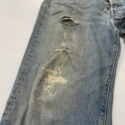 【現状渡し品】【メンズ】 LEVI'S リーバイス 501XX DENIM PANTS 55501-0014 501ダブルエックス デニムパンツ ボトムス 1955年 モデル 復刻 ジーンズ 156-260614-sa-08-tei サイズ：36 カラー：インディゴ 万代Net店